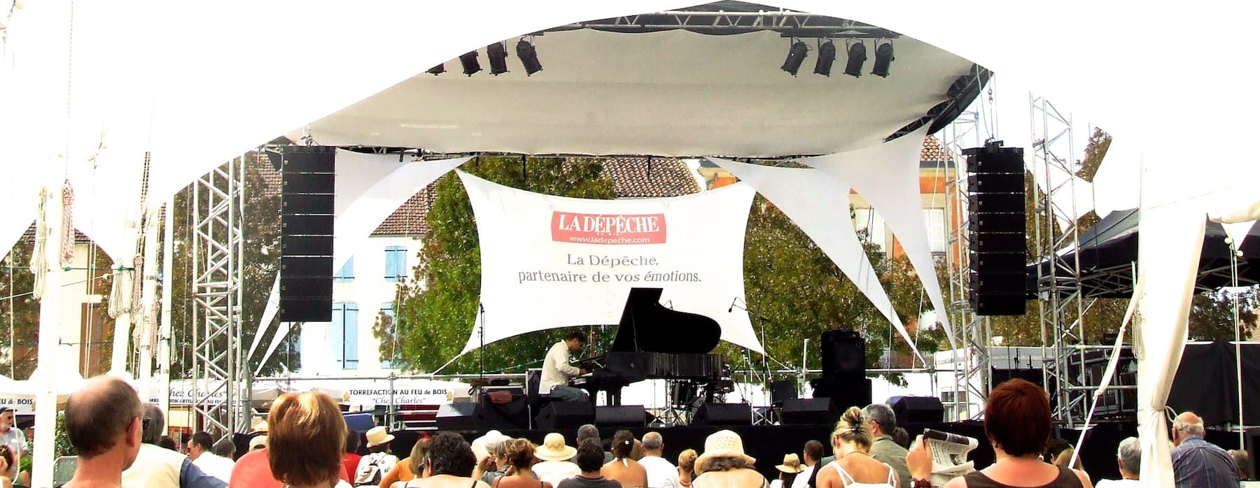 Scène mobile à JAZZ IN MARCIAC